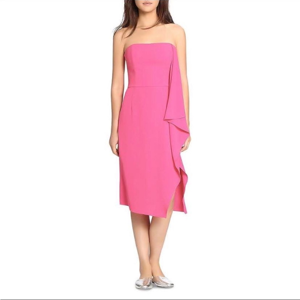 Halston Heritage Pink Dress